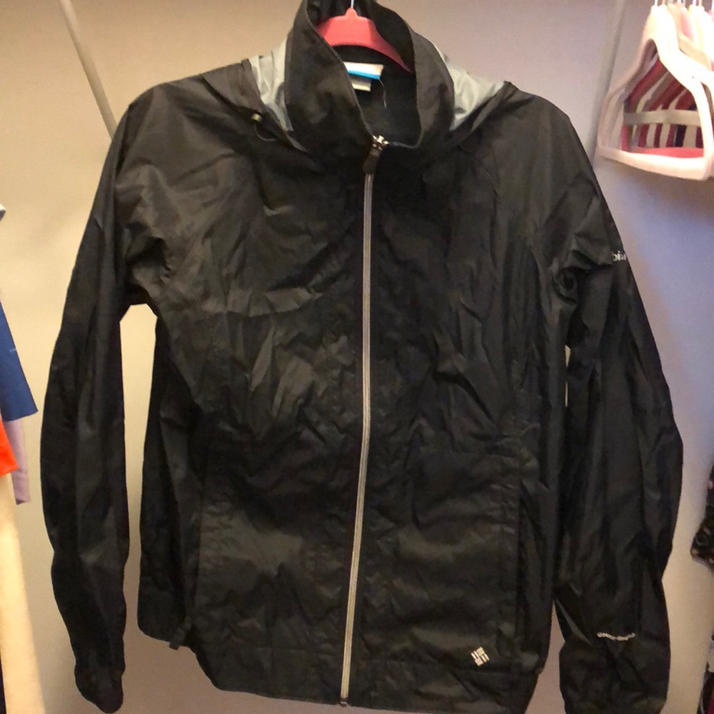 Lightweight Columbia rain jacket
